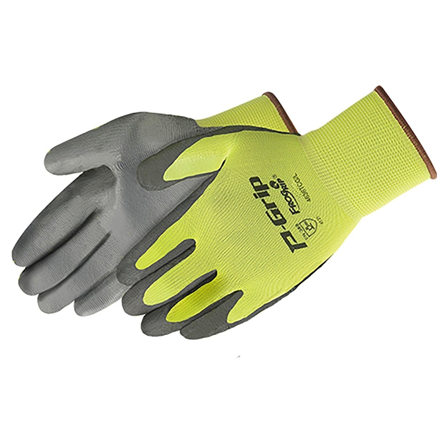 Yellow/Lime String Knit Gloves - Liberty Safety - Durable Design