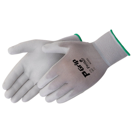 White String Knit Gloves - Liberty Safety - Durable Grip