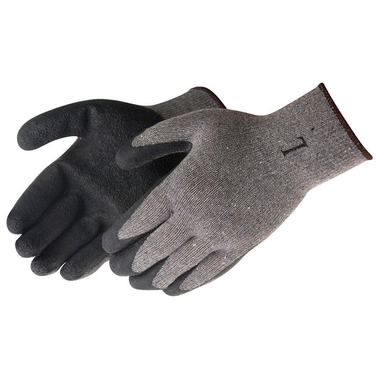 Gray String Knit Gloves - Liberty Safety - Durable Design