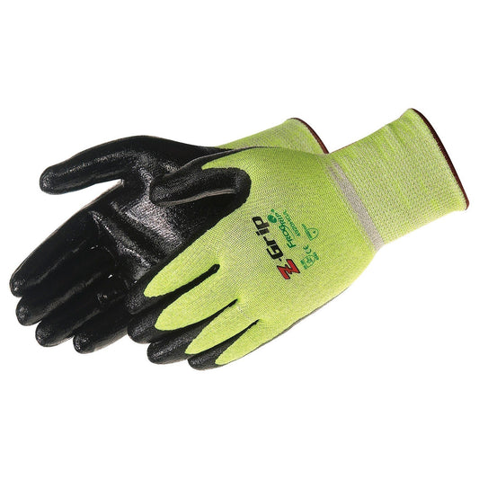 Yellow/Lime Knit Gloves - Liberty Safety - High Grip