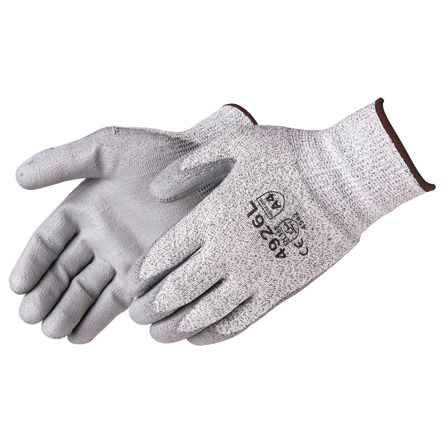 Gray String Knit Gloves - Liberty Safety - Durable Material