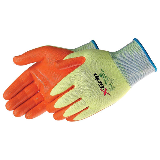 Yellow/Lime Knit Gloves - Liberty Safety - Hi-Vis Design