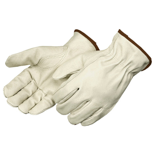Tan Leather Gloves - Liberty Safety - Durable Design