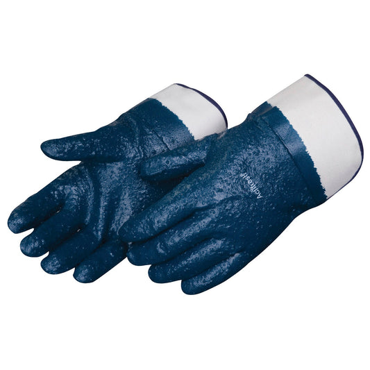 2.5" Plasticized Cuff Gloves - Liberty Safety - Nitrile Coated