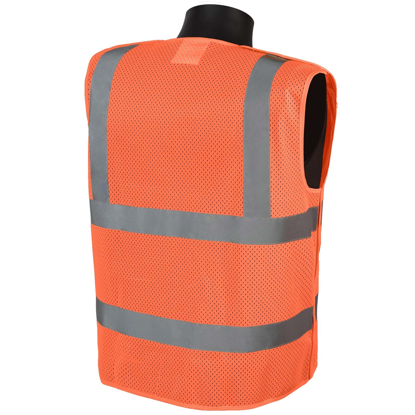 Orange Reflective Vest - Liberty Safety - ANSI Certified