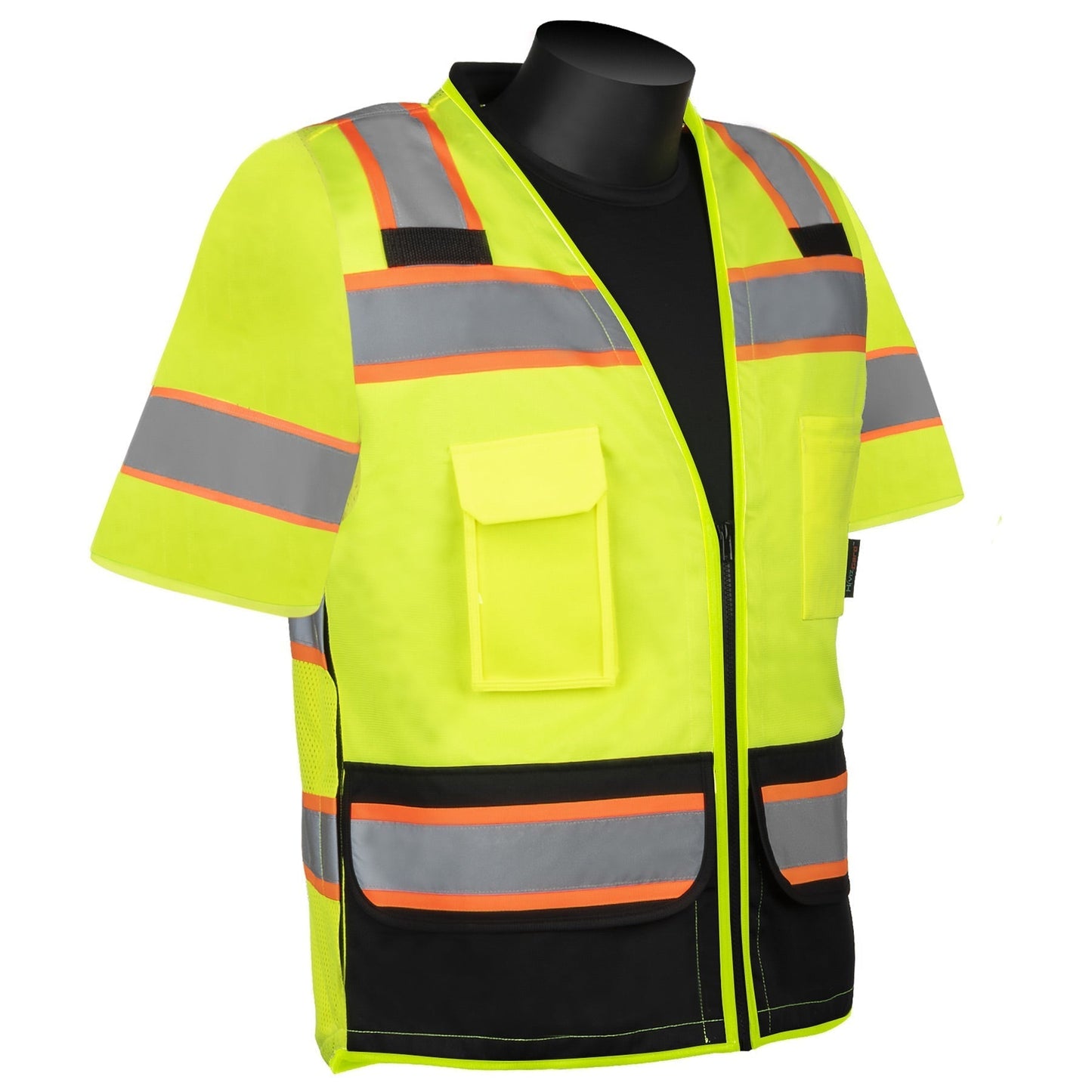 Orange Safety Vests - Liberty Safety - Reflective Design
