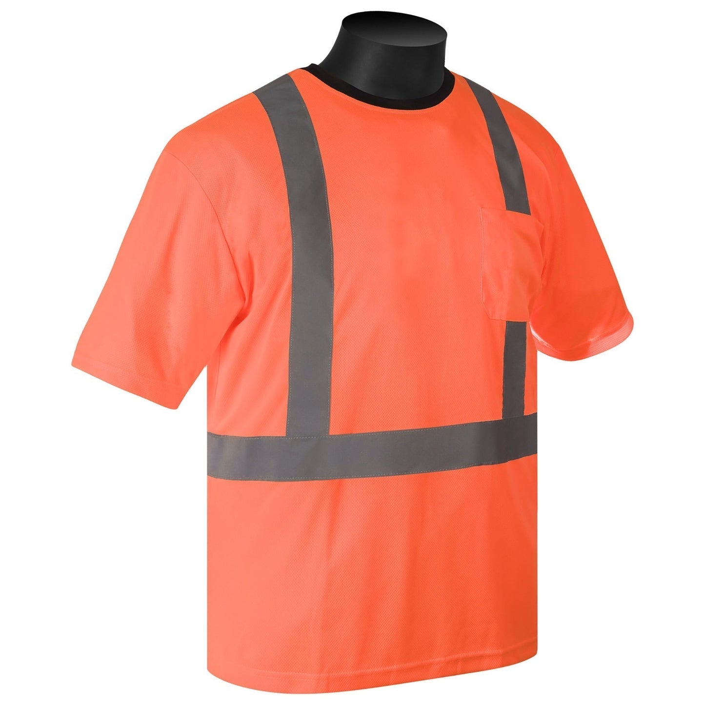 Orange Safety Shirts - Liberty Safety - Moisture Wicking