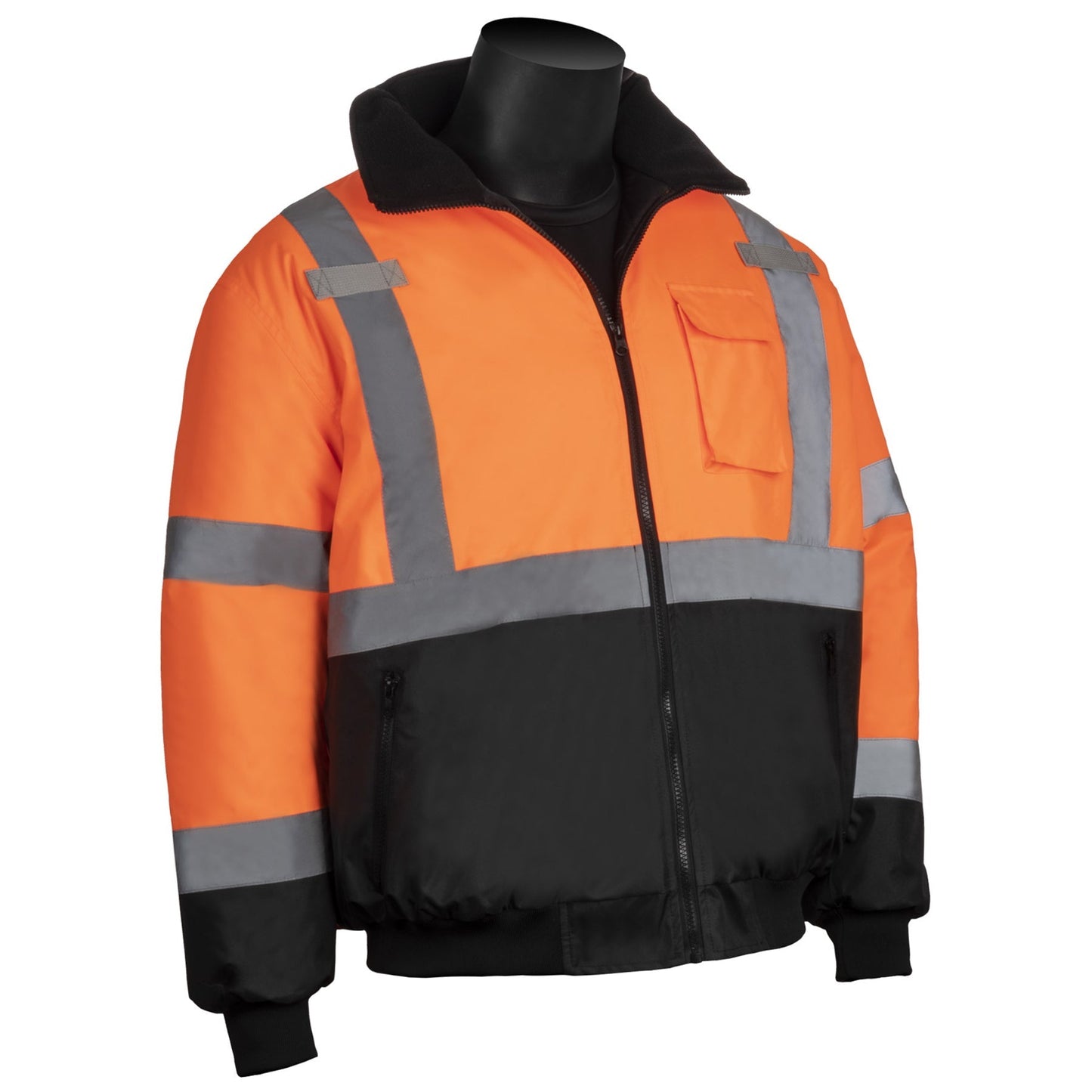 Orange Safety Jackets - Liberty Safety - Waterproof Bomber