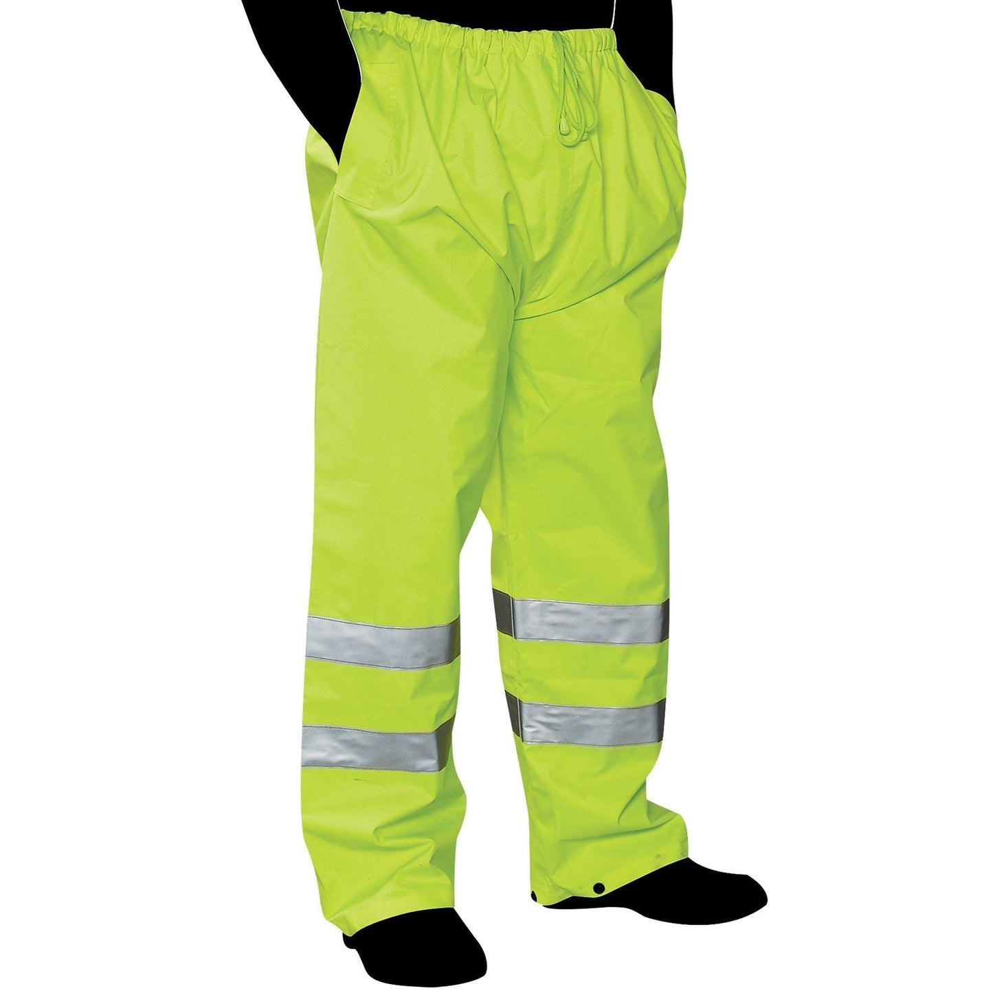 Yellow/Lime Safety Pants - Liberty Safety - Waterproof