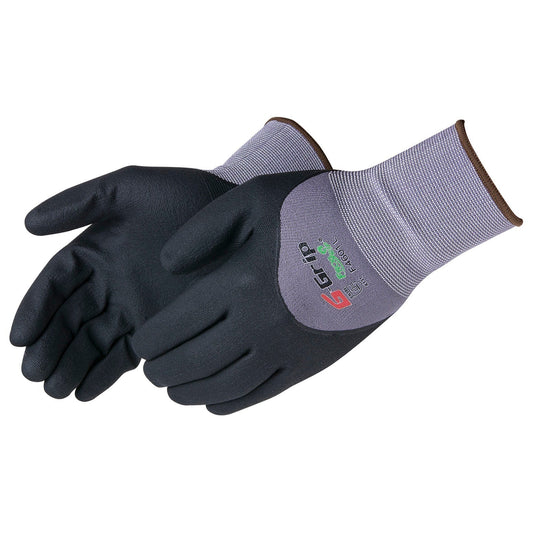 Gray Knit Gloves - Liberty Safety - Microfoam Nitrile