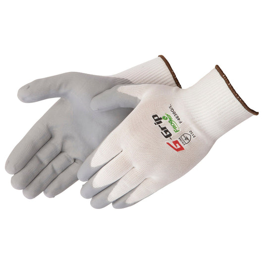 White String Knit Gloves - Liberty Safety - Comfortable Grip
