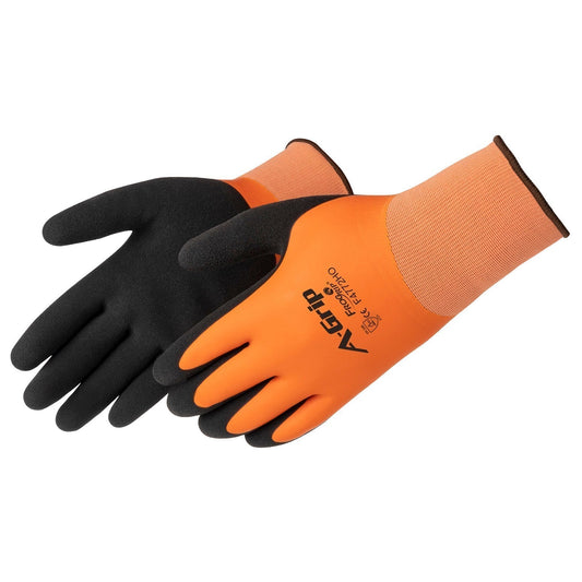 Orange String Knit Gloves - Liberty Safety - Hi-Vis Design