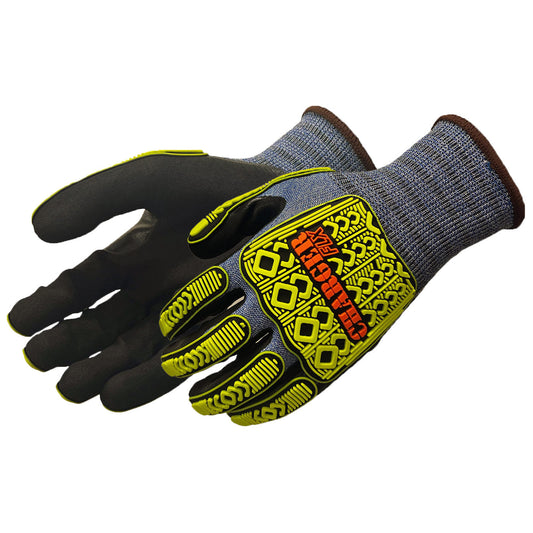 Blue Performance Gloves - Liberty Safety - Durable Nitrile