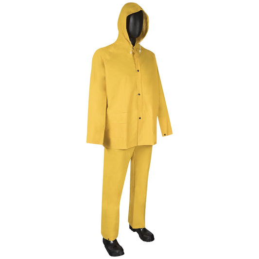 Yellow Rain Suit - Liberty Safety - Waterproof Design