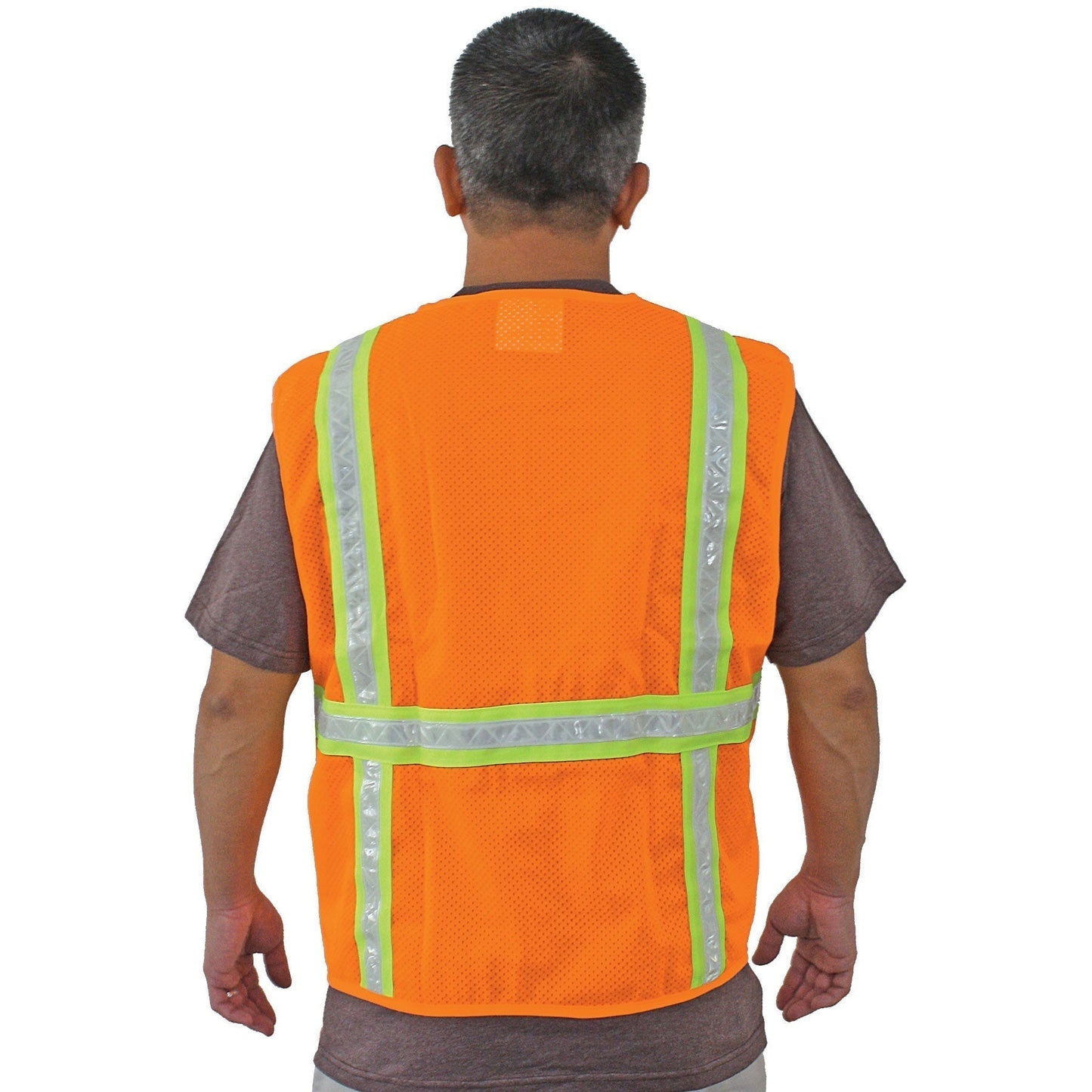 Orange Safety Vests - Liberty Safety - Fluorescent Vest