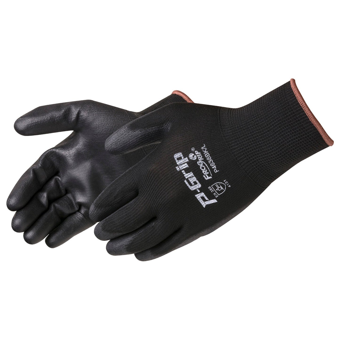 Black String Knit Gloves - Liberty Safety - Extra Grip