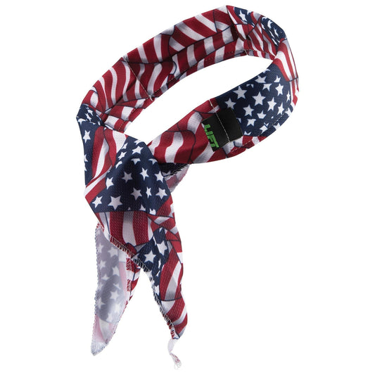 USA Flag Neck Bandanas - LIFT Safety - Cooling Fabric