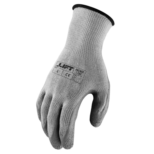 Gray String Knit Gloves - LIFT Safety - Enhanced Grip