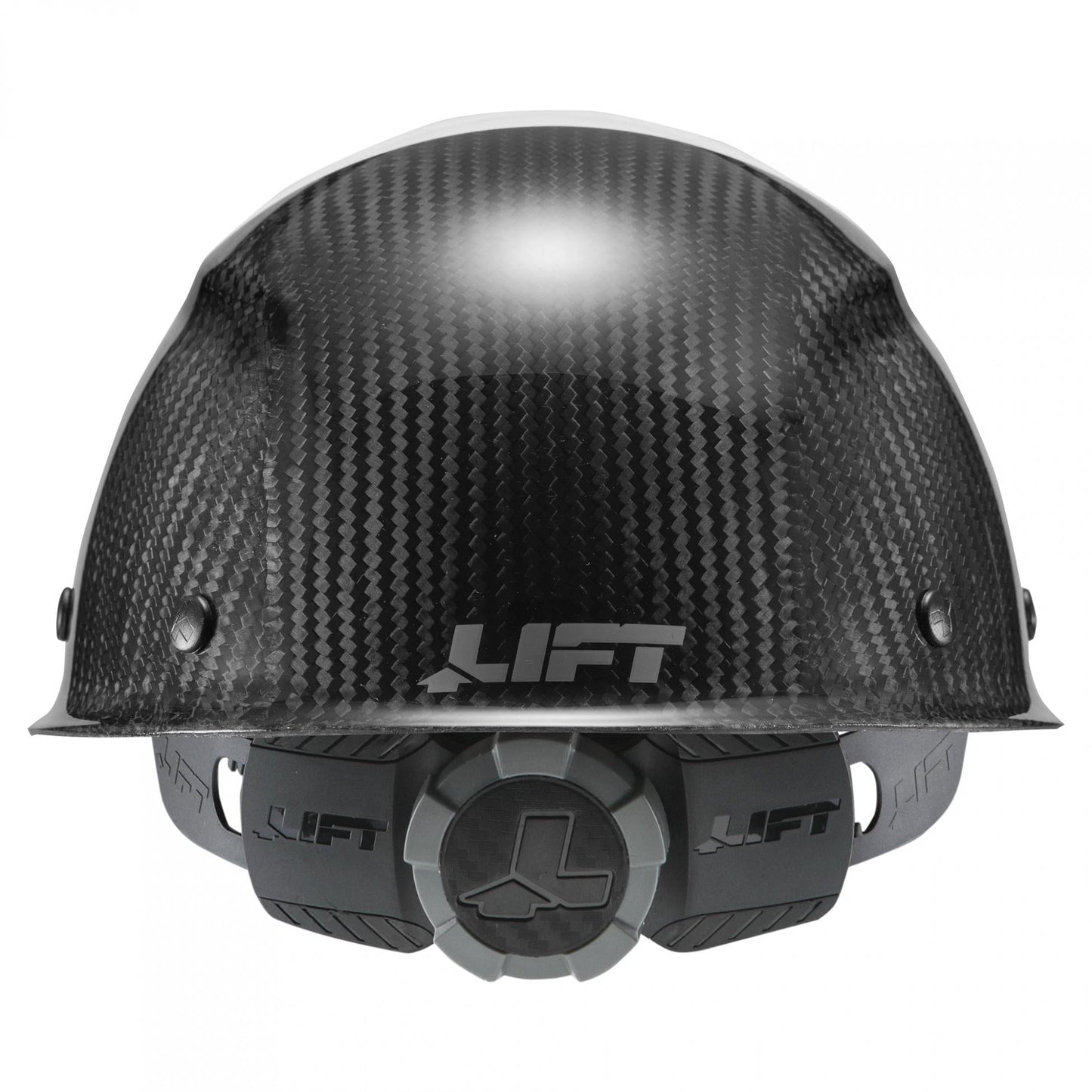 Hi-Viz Yellow Lime Hard Hats - LIFT Safety - Carbon Fiber