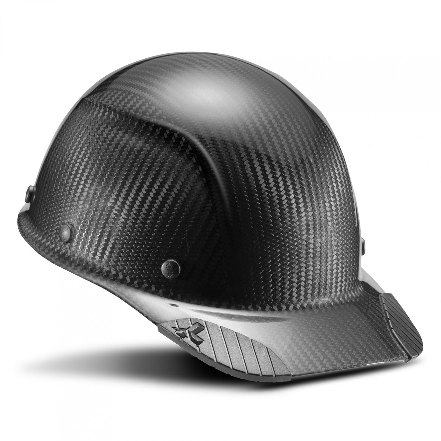 Gloss Black Hard Hats - LIFT Safety - Carbon Fiber Design