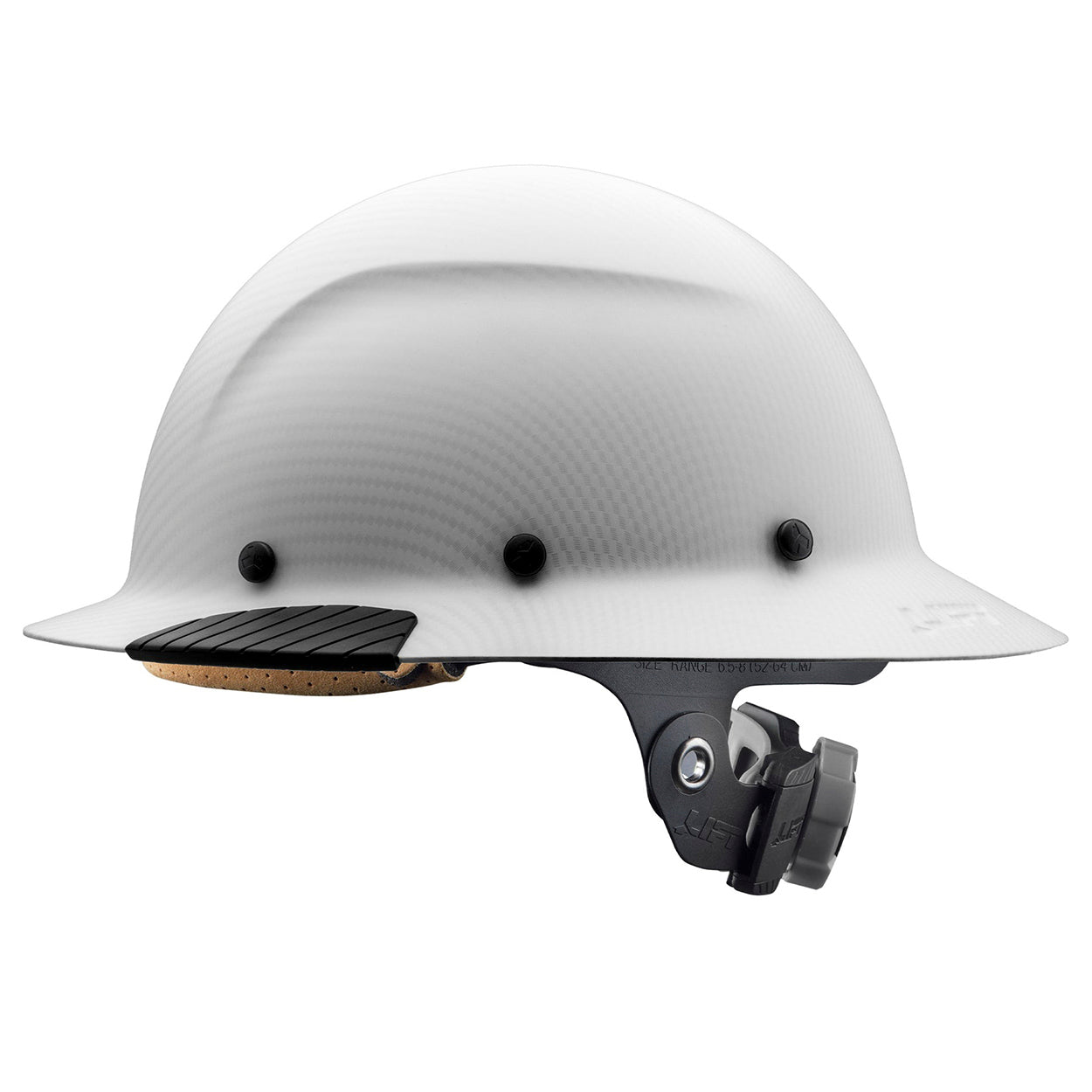 Matte White Hard Hats - LIFT Safety - Comfortable Fit