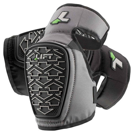 Black/Gray Knee Pads - LIFT Safety - Durable Protection