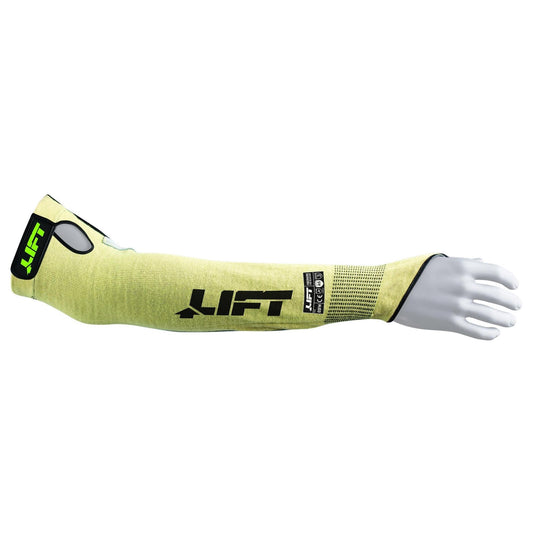 Yellow Sleeves - LIFT Safety - Cut Resistant Fiberwire