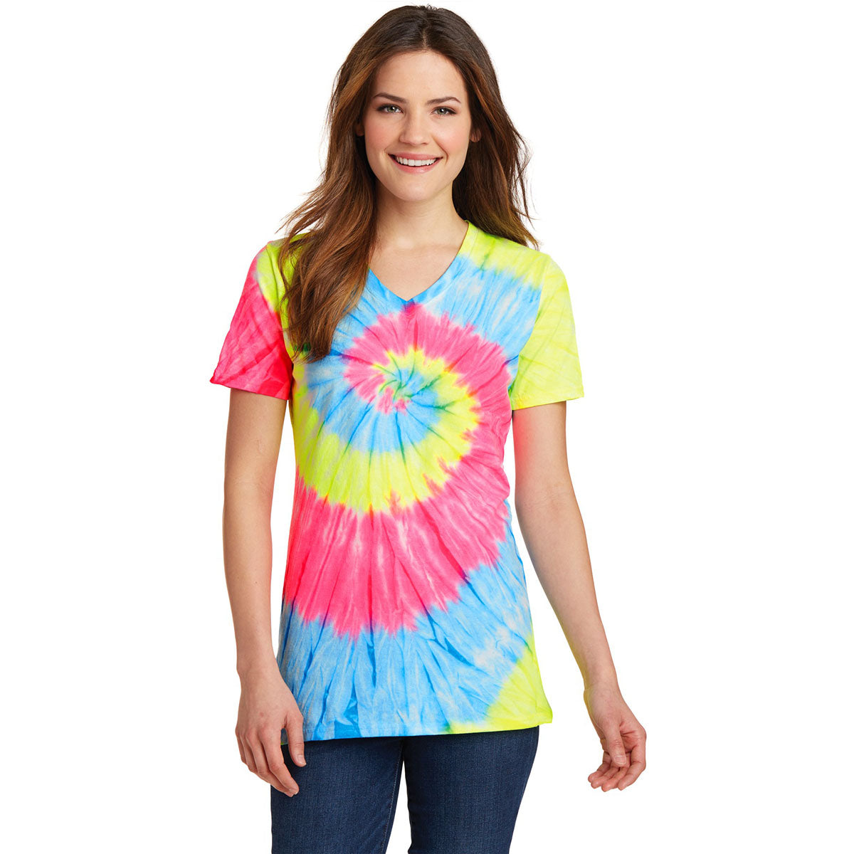 Rainbow T-Shirts - Port & Company - Colorful Cotton Tee - Unique Design