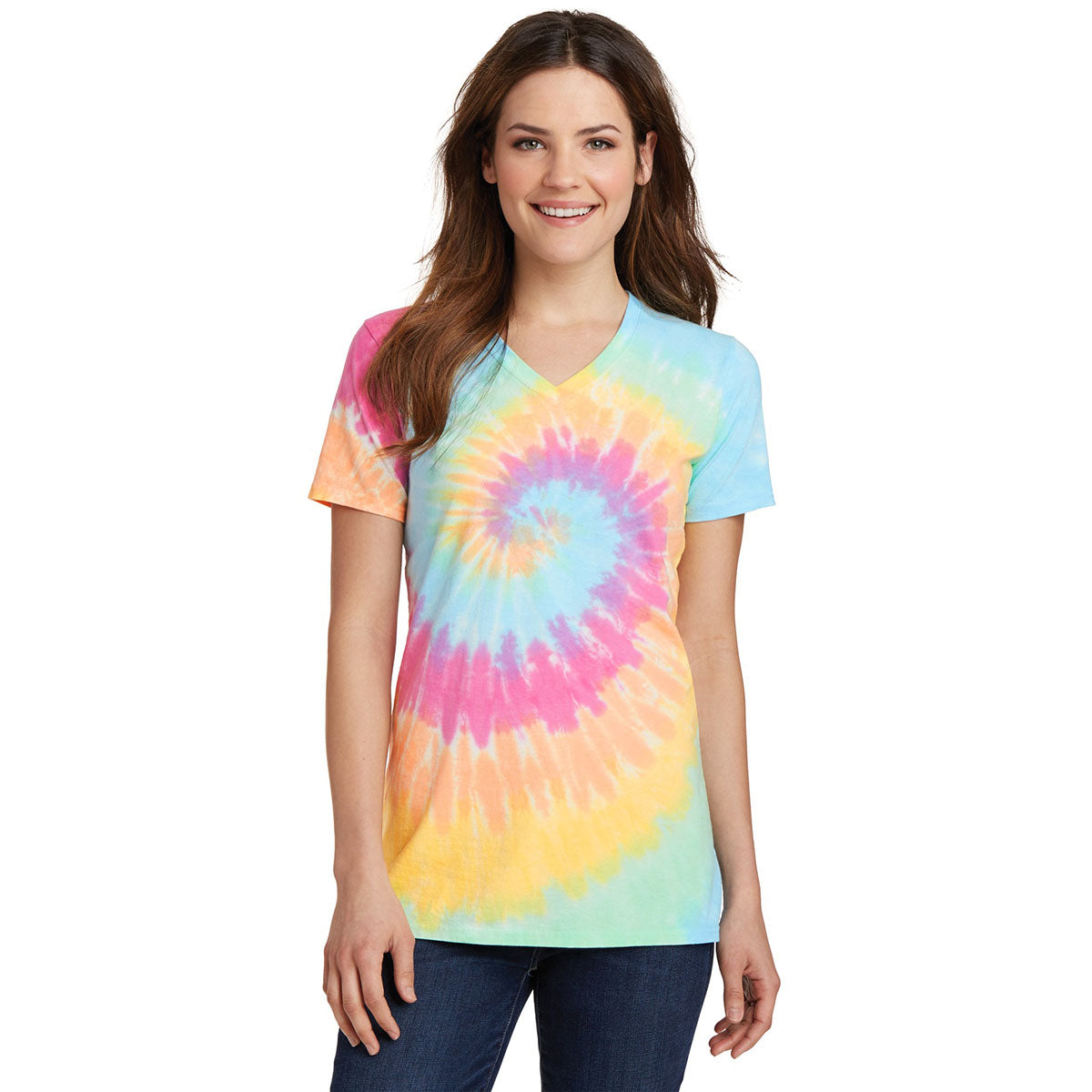 Rainbow T-Shirts - Port & Company - Colorful Cotton Tee - Unique Design