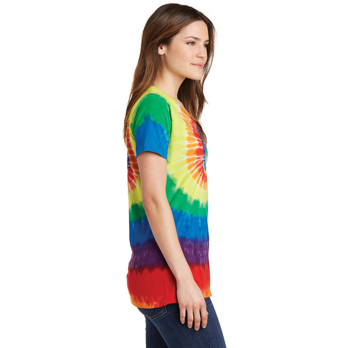 Rainbow T-Shirts - Port & Company - Colorful Cotton Tee - Unique Design