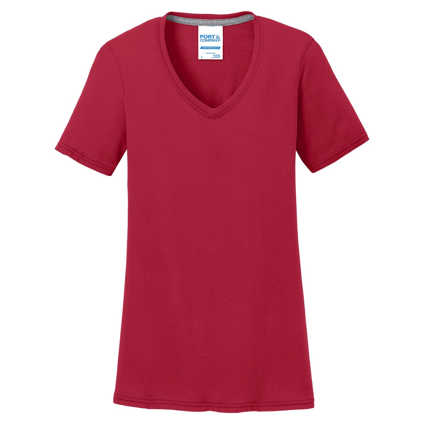 Charcoal Performance T-Shirt - Port & Company - Soft Fabric