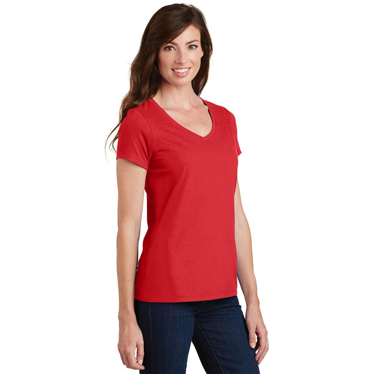 White T-Shirts - Port & Company - Comfortable Cotton Tee - Soft Fabric