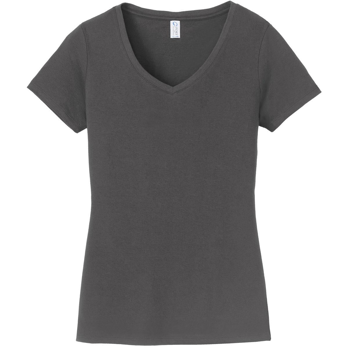 White T-Shirts - Port & Company - Comfortable Cotton Tee - Soft Fabric