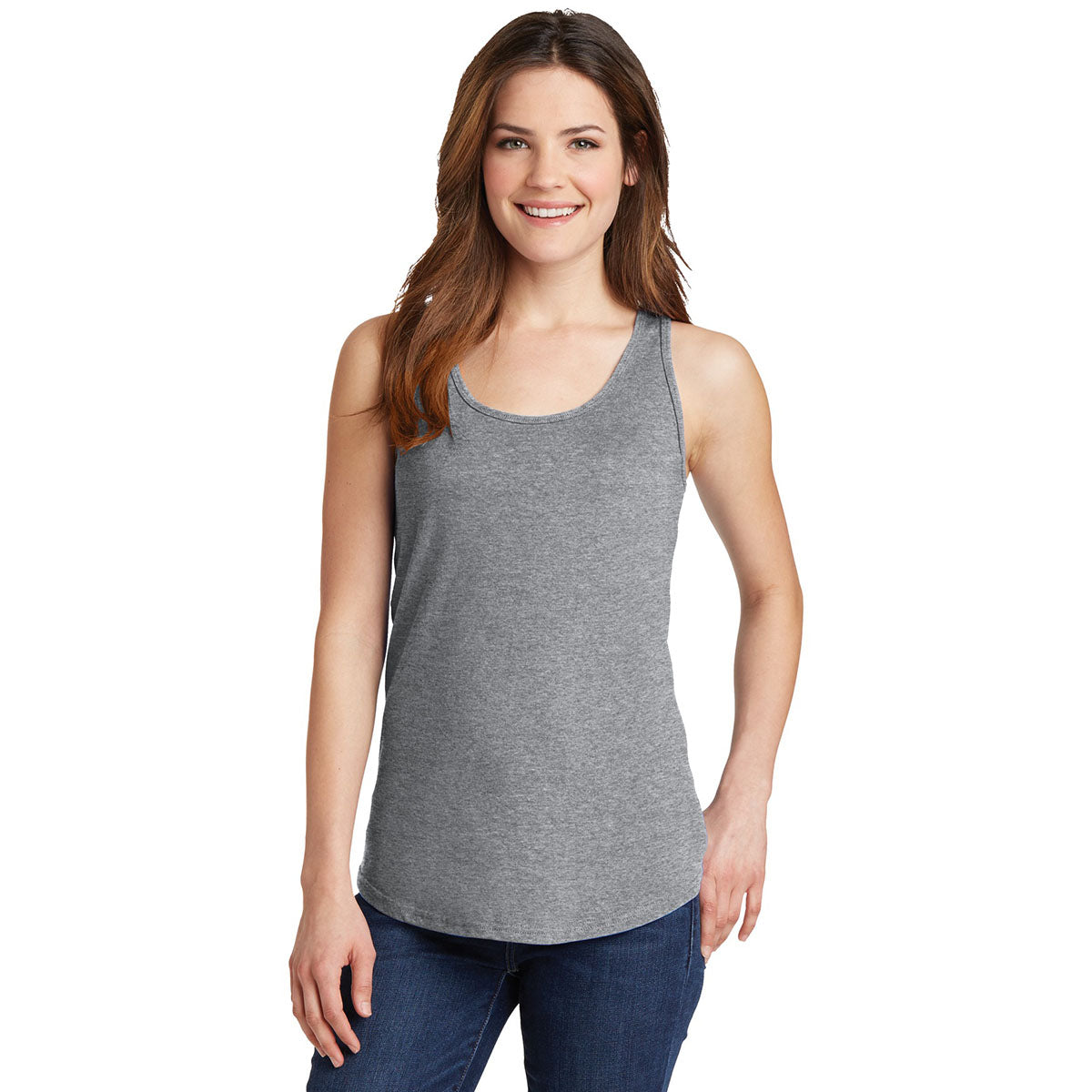 Athletic Heather Tank - Port & Company - Soft Fabric