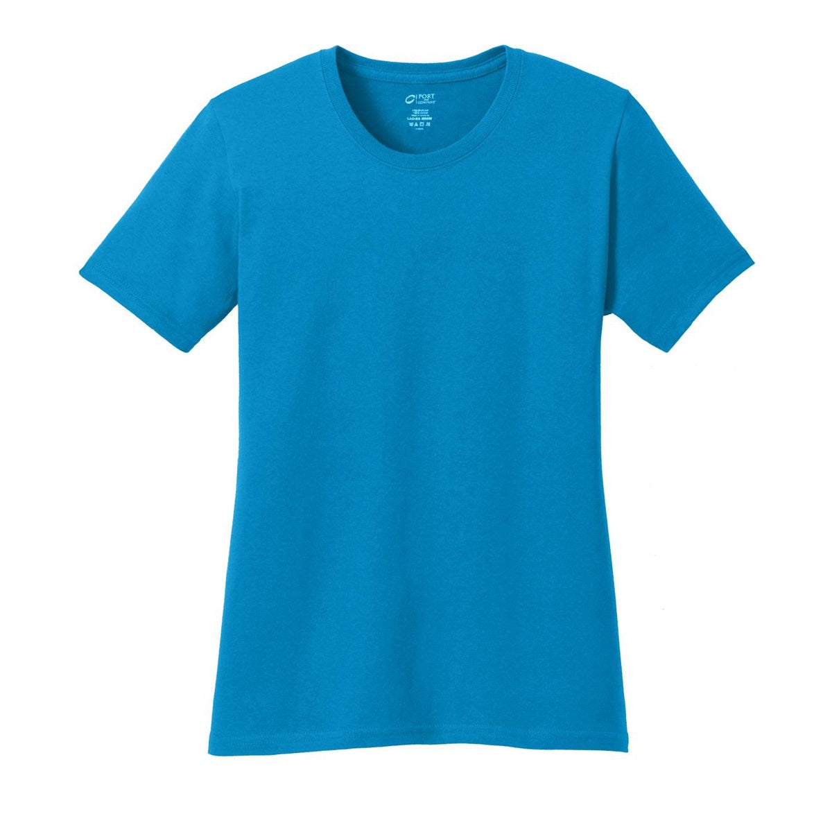 Aquatic Blue T-Shirt - Port & Company - Comfortable Fit