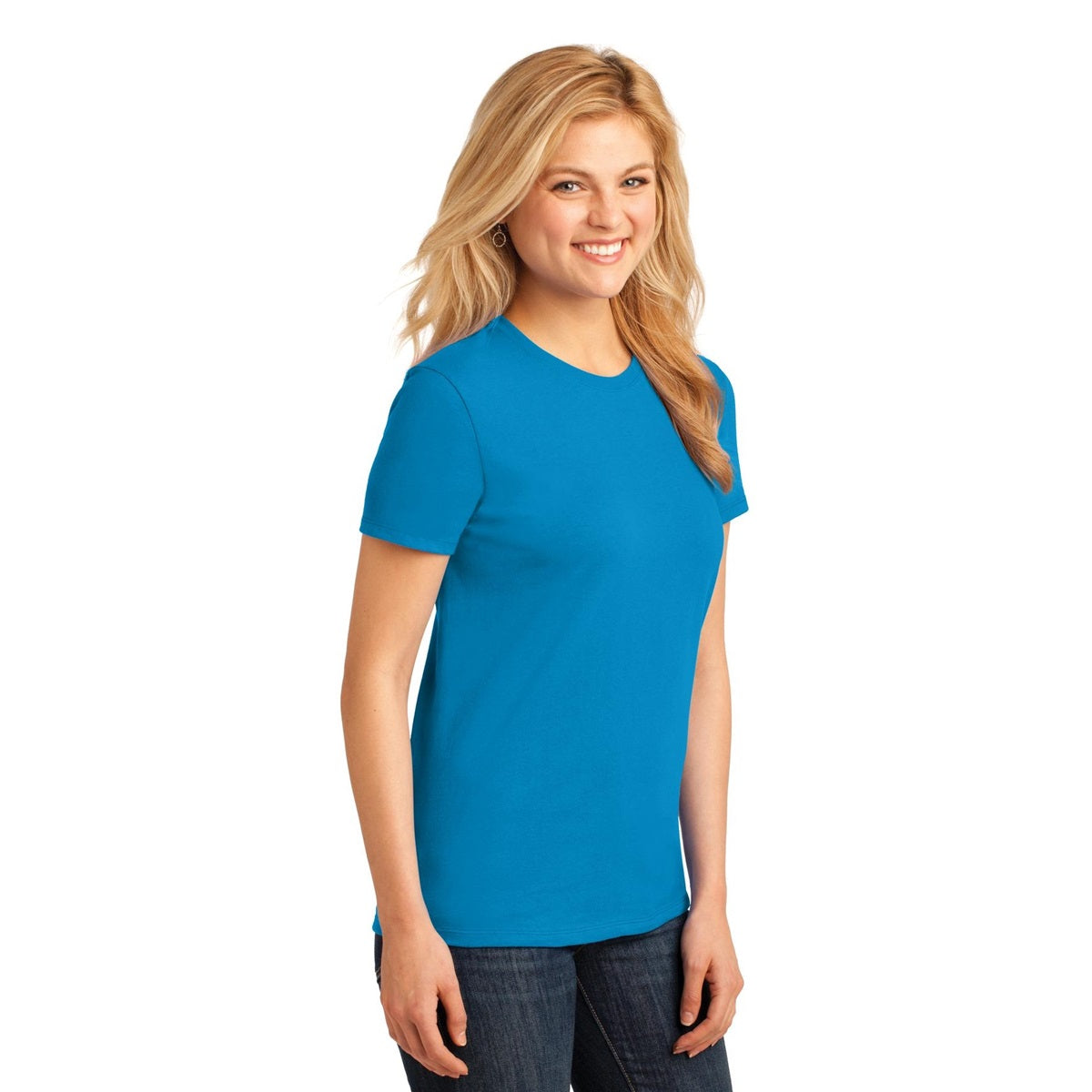 Aquatic Blue T-Shirt - Port & Company - Comfortable Fit