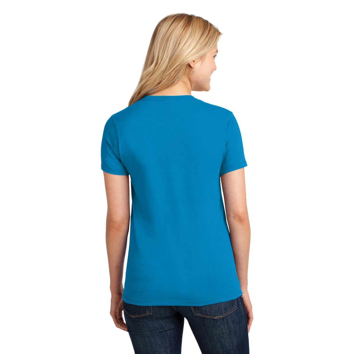 Aquatic Blue T-Shirt - Port & Company - Comfortable Fit