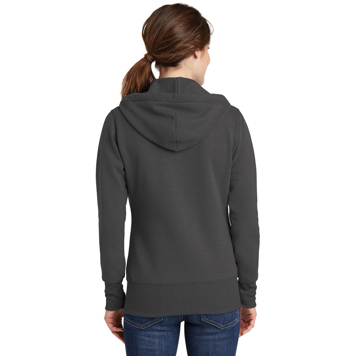 Charcoal Fleece Sweatshirt - Port & Company - Soft Fabric