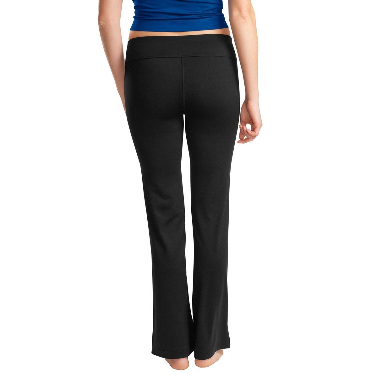 Black Yoga Pants - Sport-Tek - Stretchy Poly Blend