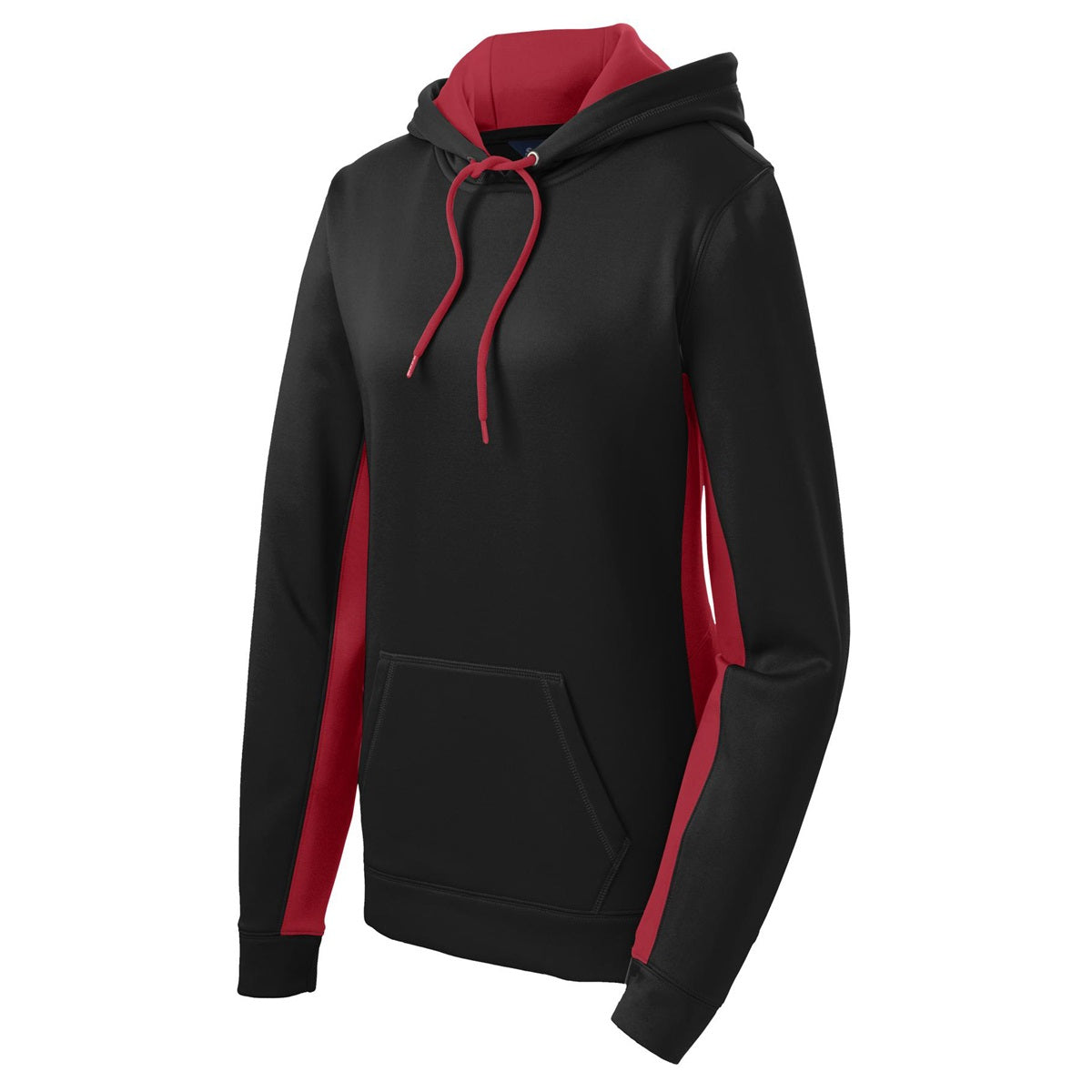 Purple/Dark Smoke Grey Sweatshirt - Sport-Tek - Colorblock Design