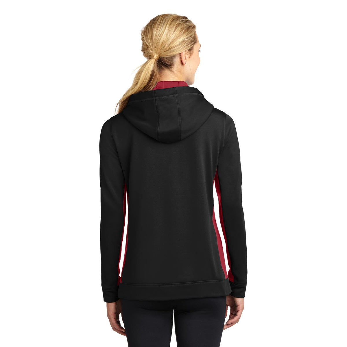 Purple/Dark Smoke Grey Sweatshirt - Sport-Tek - Colorblock Design