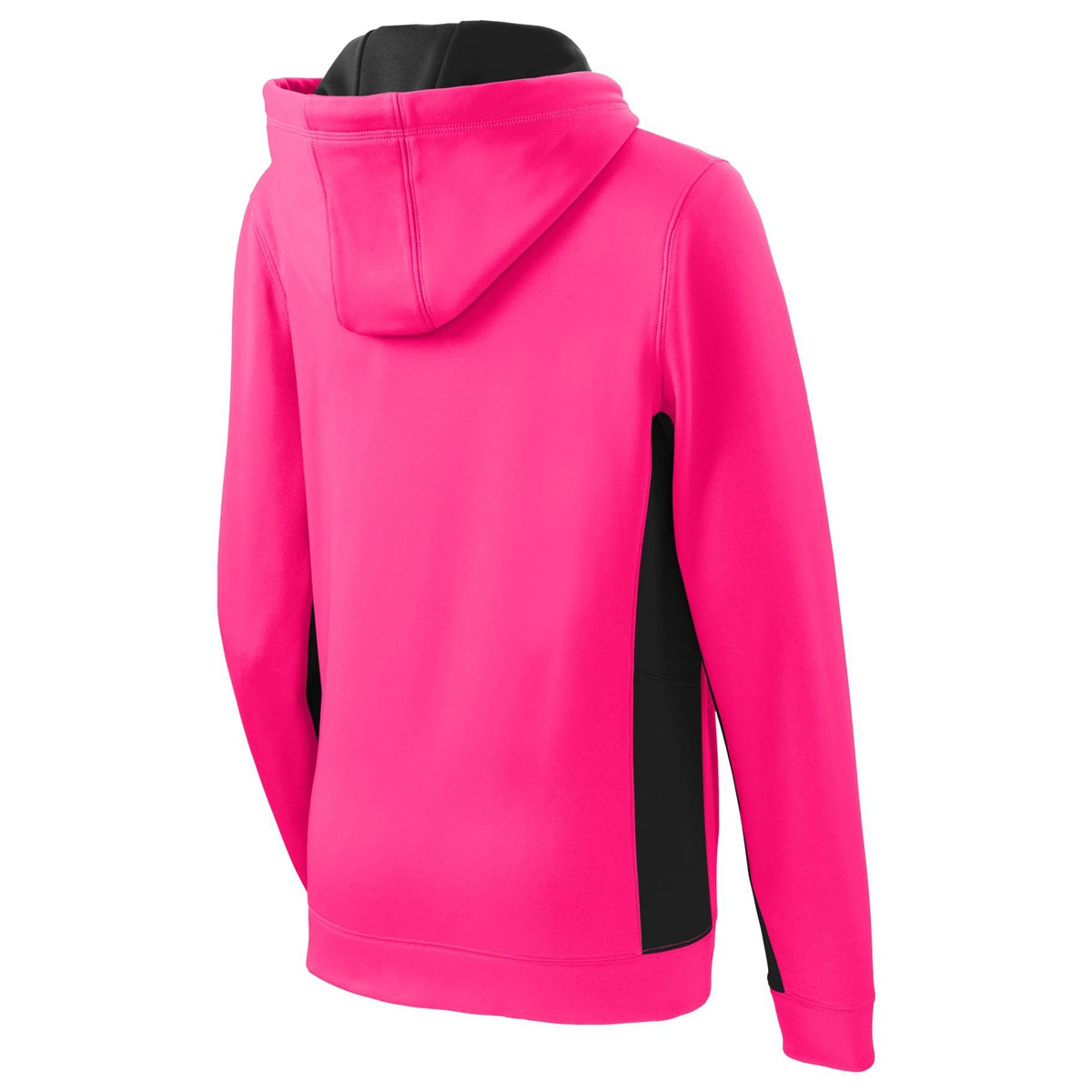 Purple/Dark Smoke Grey Sweatshirt - Sport-Tek - Colorblock Design
