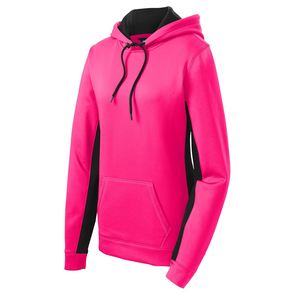 Purple/Dark Smoke Grey Sweatshirt - Sport-Tek - Colorblock Design