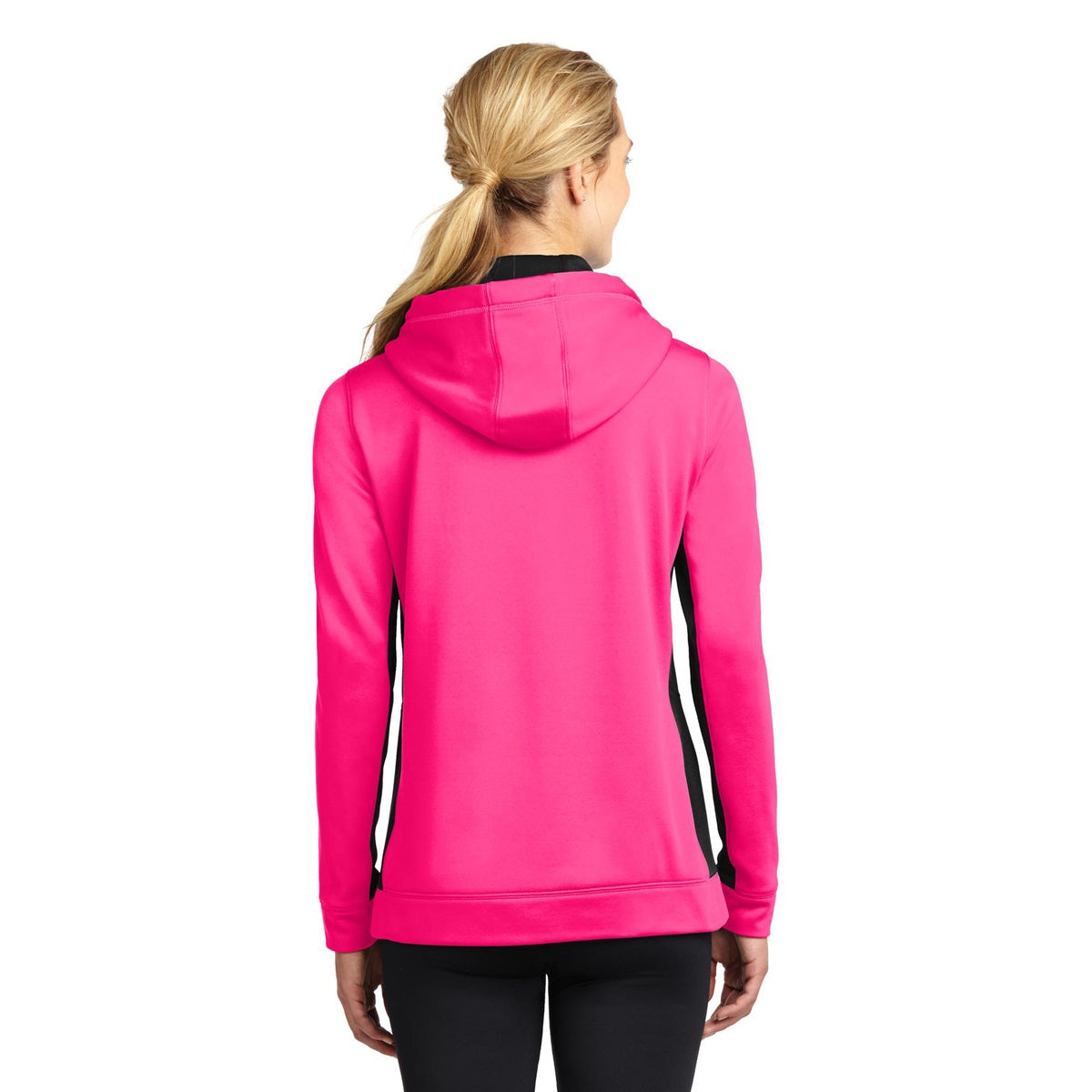 Purple/Dark Smoke Grey Sweatshirt - Sport-Tek - Colorblock Design