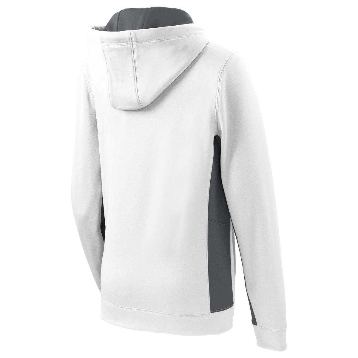 Purple/Dark Smoke Grey Sweatshirt - Sport-Tek - Colorblock Design