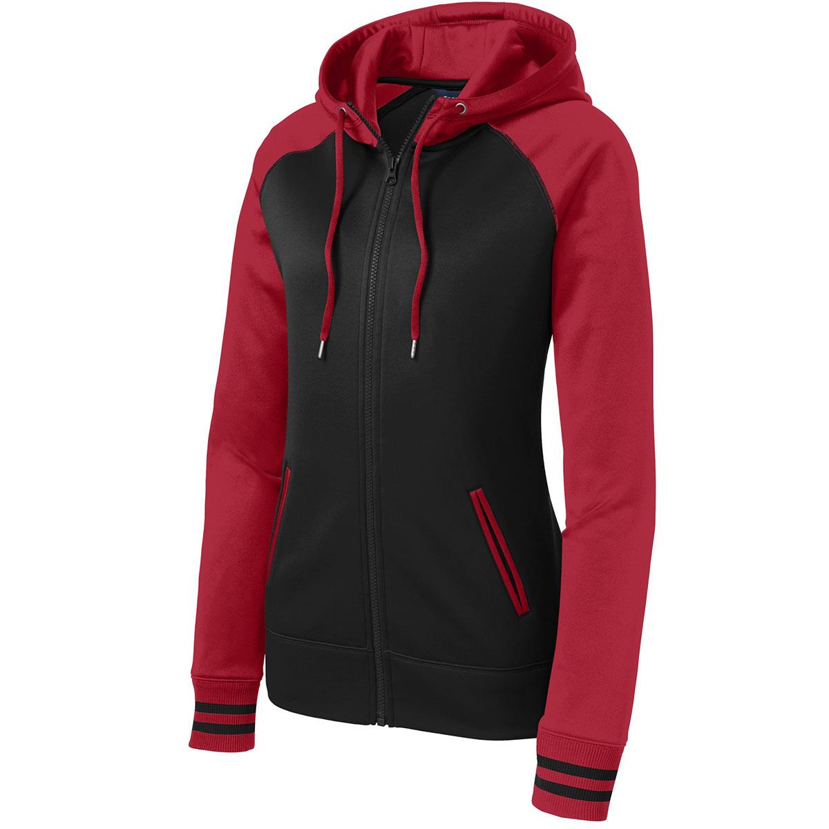 Black Varsity Jacket - Sport-Tek - Stylish Fit