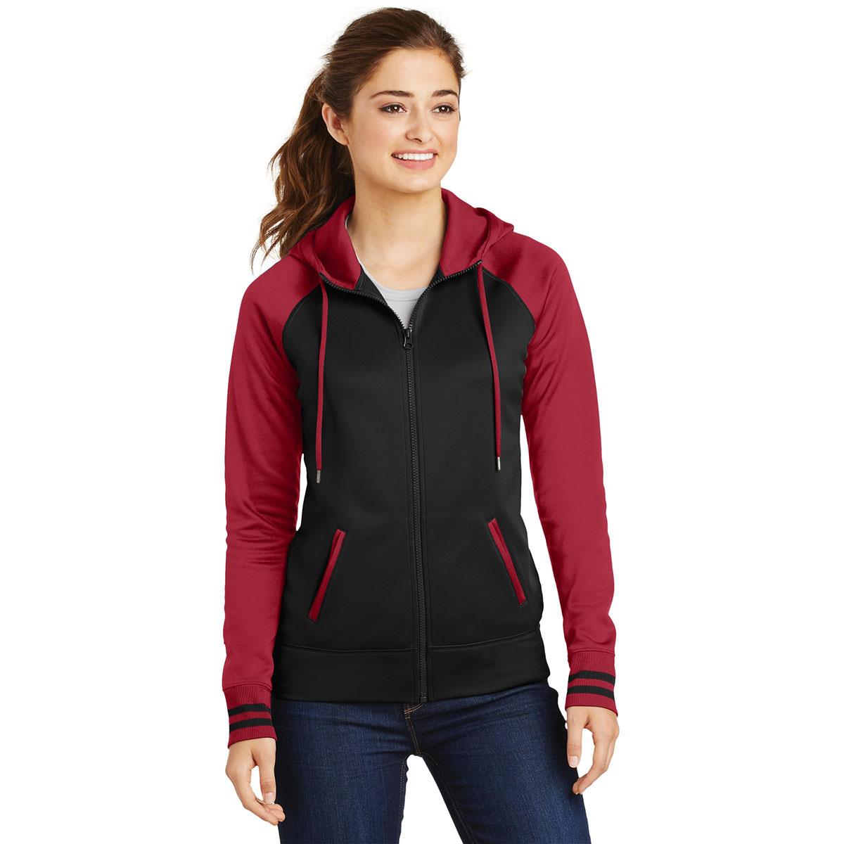 Black Varsity Jacket - Sport-Tek - Stylish Fit