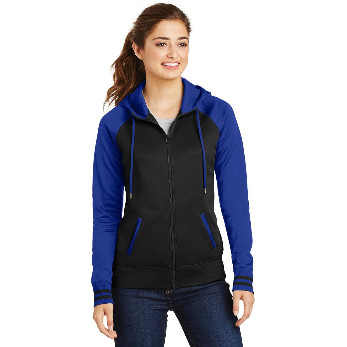 Black Varsity Jacket - Sport-Tek - Stylish Fit