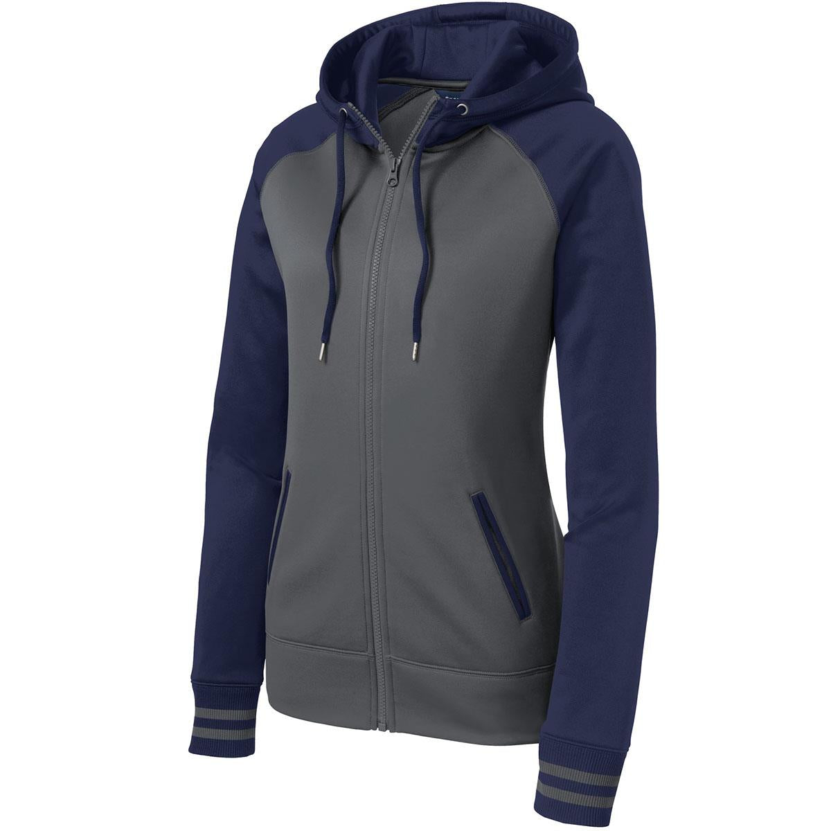 Black Varsity Jacket - Sport-Tek - Stylish Fit