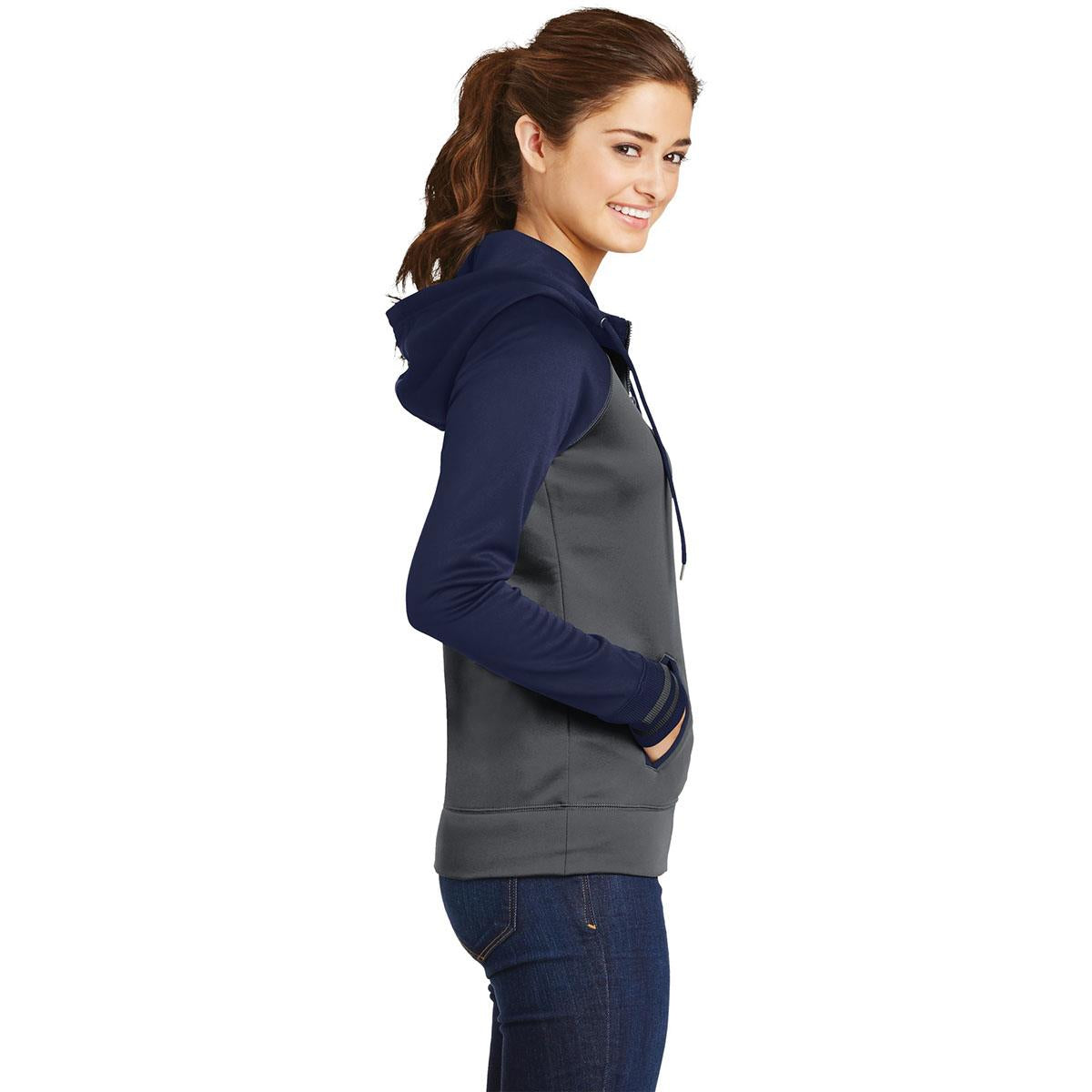 Black Varsity Jacket - Sport-Tek - Stylish Fit